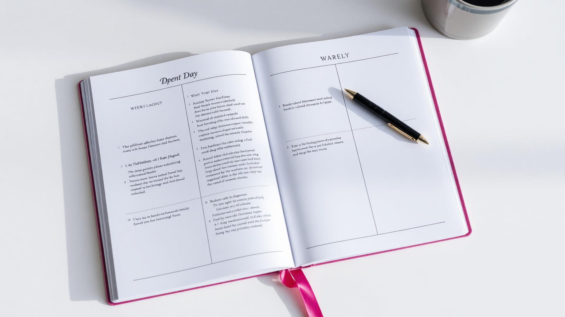 Planners personalizados para alta performance